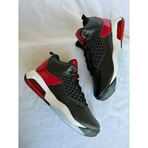 SIZES MEN'S NIKE JORDAN MAXIN 200 BASKETBALL BLACK / RED CD6107-016 SNEAKERS